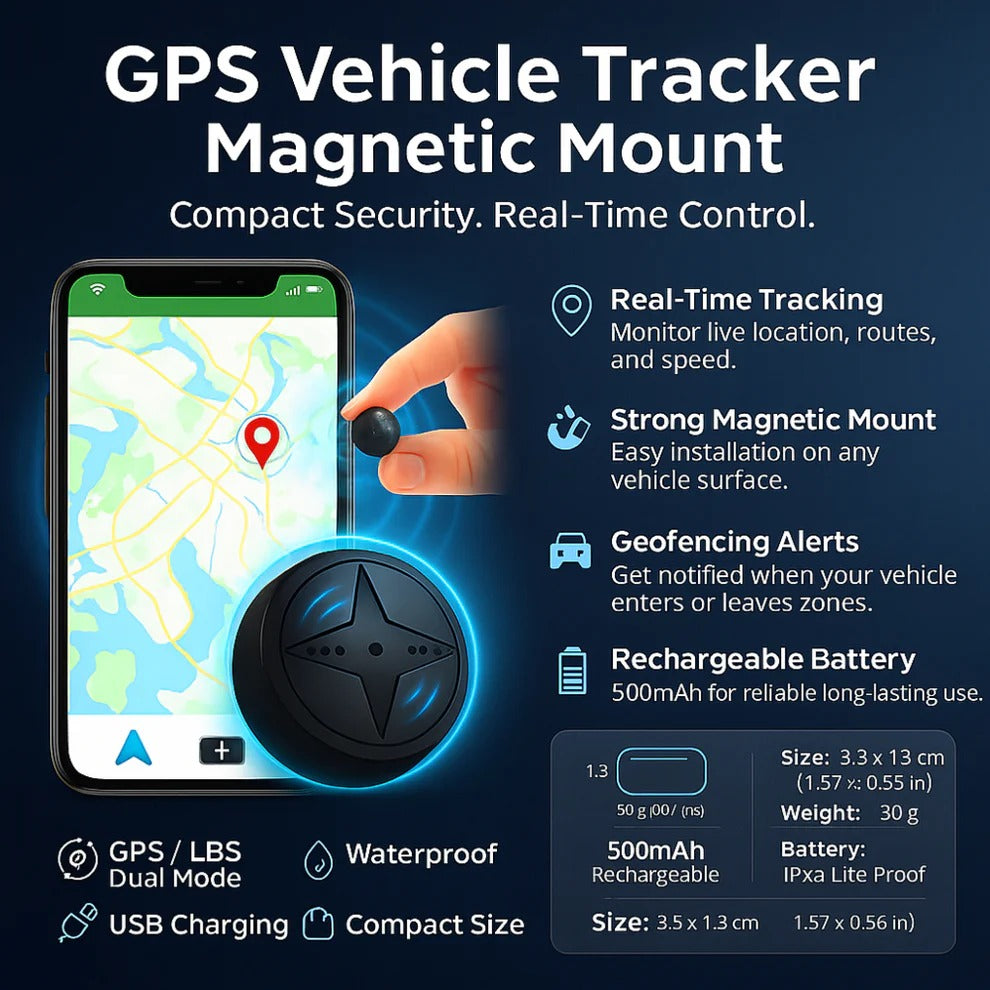 Strong Car GPS Tracker Magnetic Mount