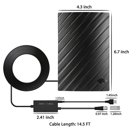 Clear Digital Indoor TV Antenna and Aerial