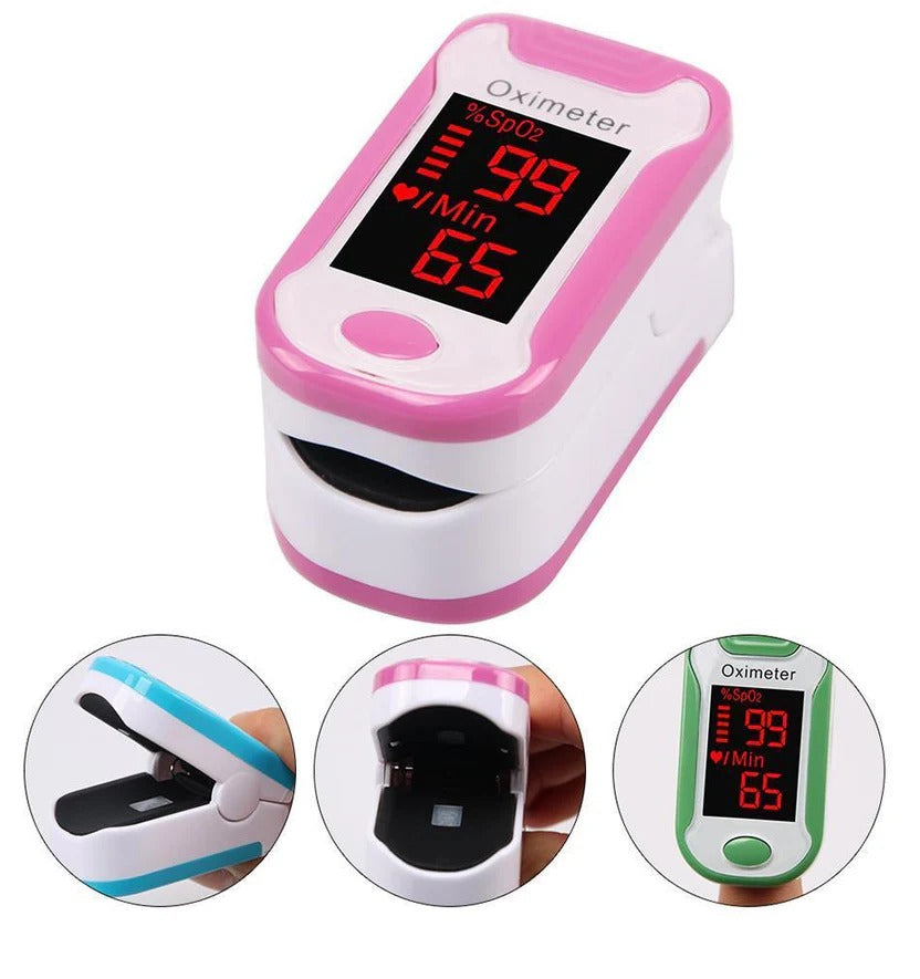 Portable Oxygen Level Tracker, Finger Pulse Monitor
