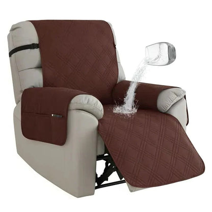 Durable Recliner Cover with Non Slip Back Support