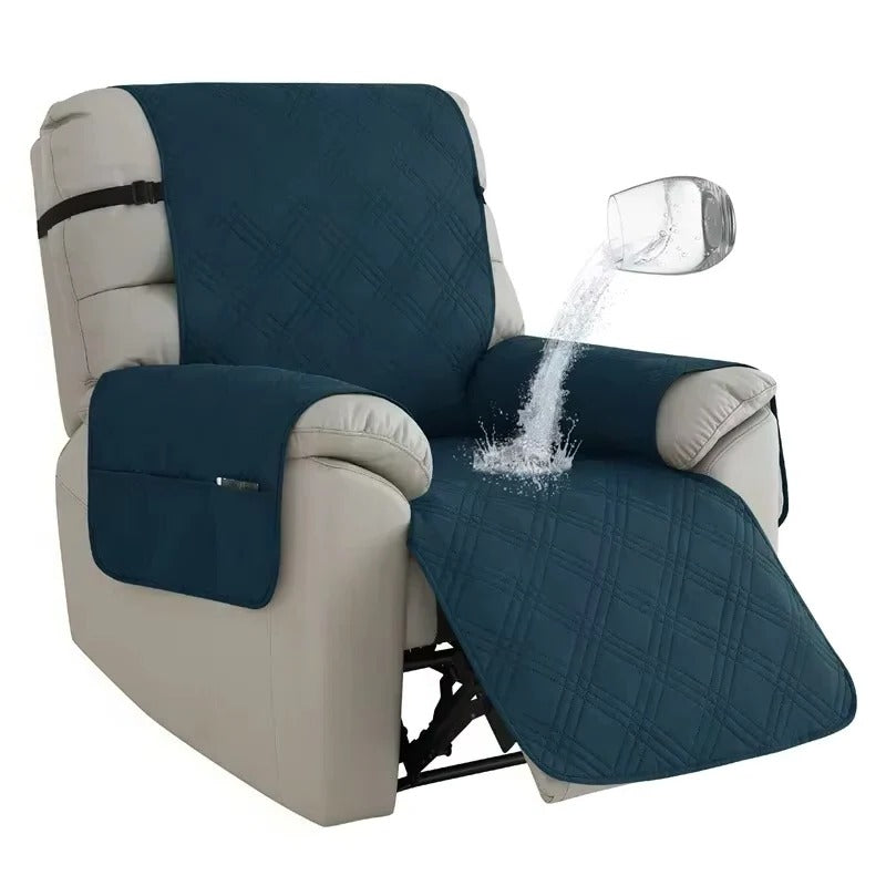 Durable Recliner Cover with Non Slip Back Support