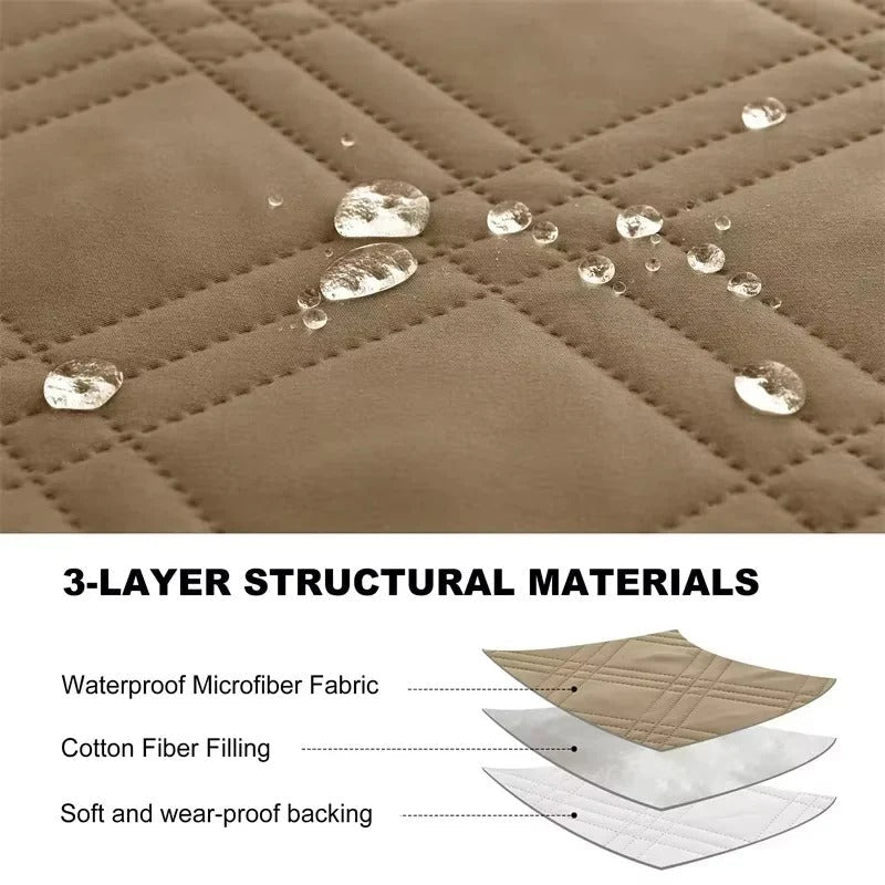 Durable Recliner Cover with Non Slip Back Support