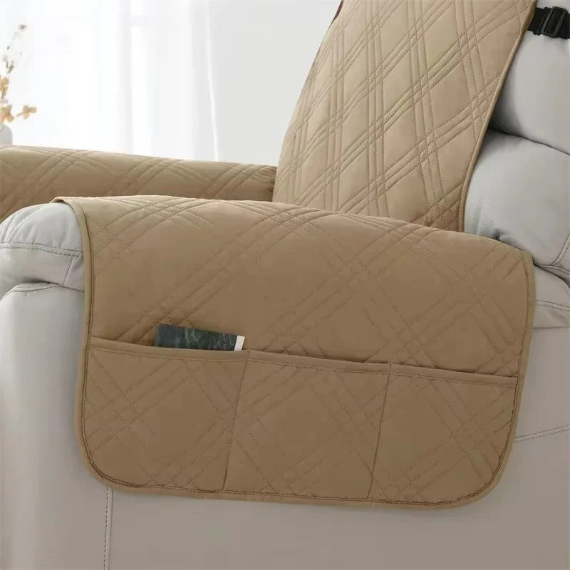 Durable Recliner Cover with Non Slip Back Support