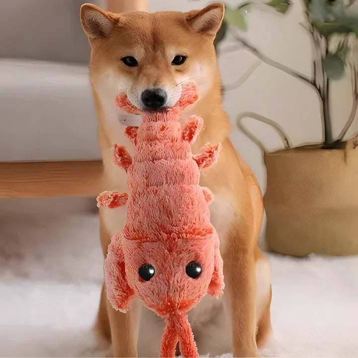 Fun Moving Lobster Dog Toy with Sensor Activation