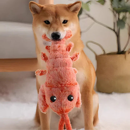 Fun Moving Lobster Dog Toy with Sensor Activation