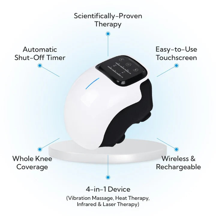 Therapeutic Heated Knee Massager for Pain Relief