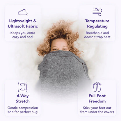 Cozy Adult Sleep sack Wearable Blanket Onesie