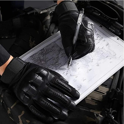 Durable Work Gloves with Padded Fingers and Mesh Palms