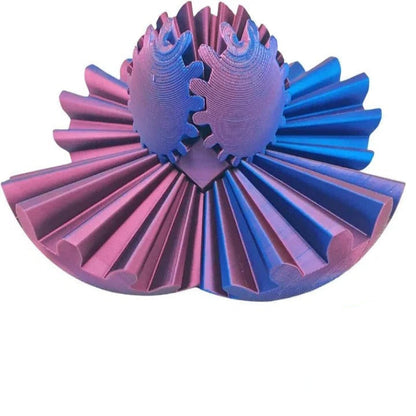 Unique Metal Fidget Spinner Toy with Moving Parts
