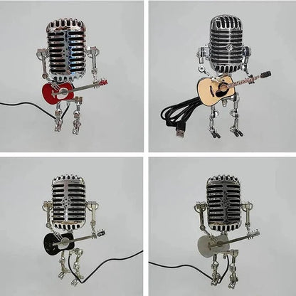 Retro Music Theme Table Lamp