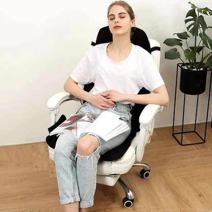 Heated Massage Seat Cushion for Lower Back Relief