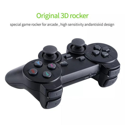Compact Gaming Console with 64GB and 2 Wireless Controllers