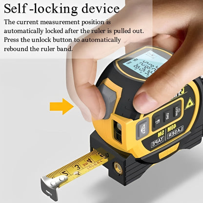 Accurate Distance Laser Measure with IR Sensor