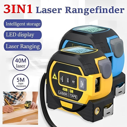 Accurate Distance Laser Measure with IR Sensor