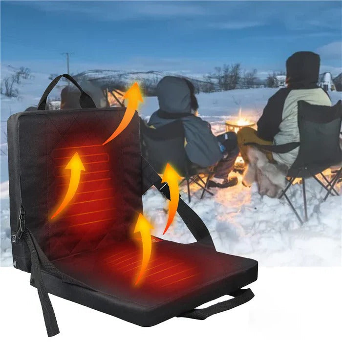 Warm Massage Seat Pad with Adjustable Heat Settings