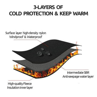 Warm Waterproof Touchscreen Gloves for Cold Weather