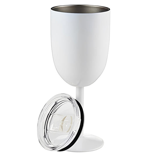Double Wall Insulated Wine Cup with Tight Lid - Ortekor
