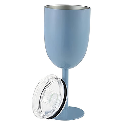 Double Wall Insulated Wine Cup with Tight Lid