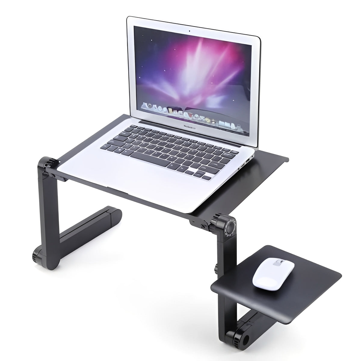 Portable Foldable Laptop Desk Stand for Comfortable Viewing
