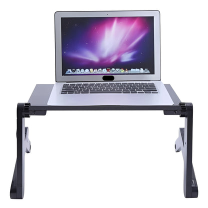 Portable Foldable Laptop Desk Stand for Comfortable Viewing