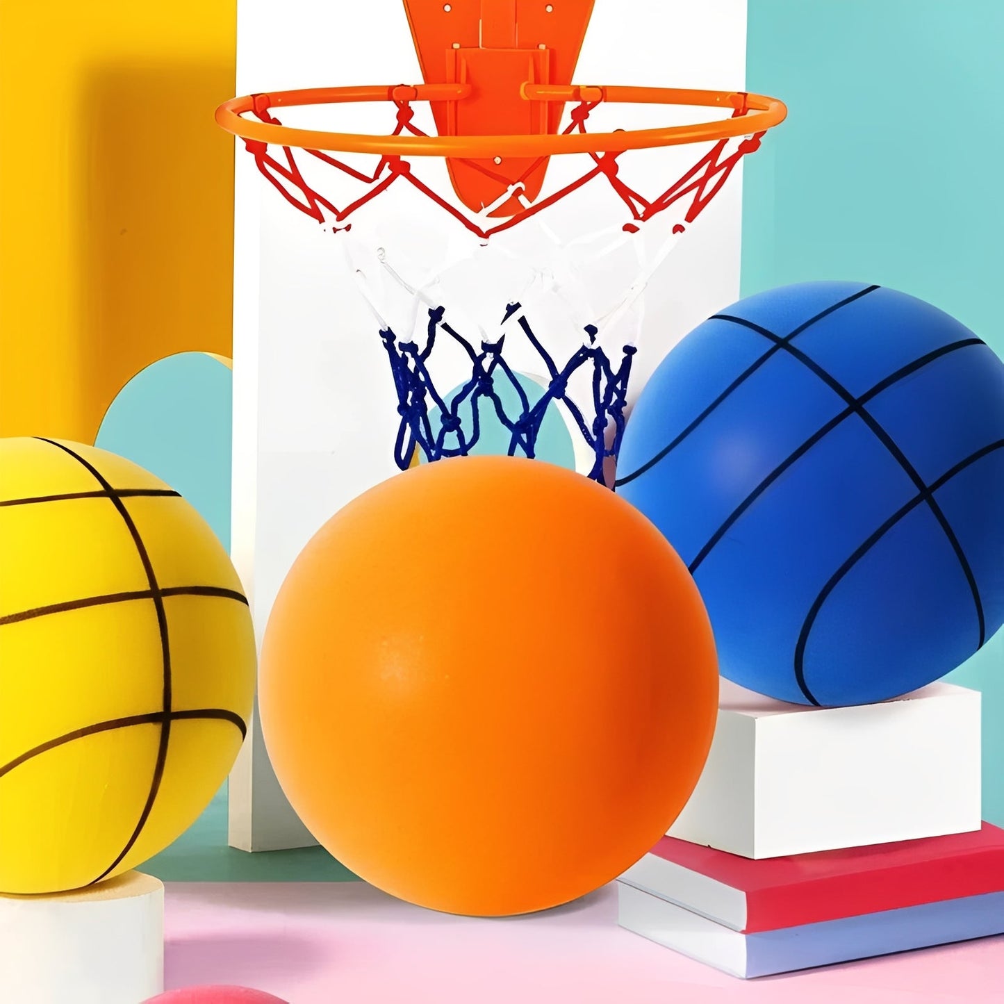 Low Noise Indoor Basketball for Home Use