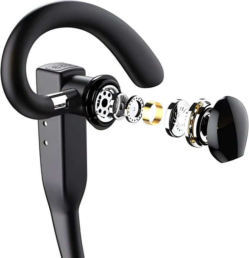 Cordless Bluetooth Trucker Headset with Noise Canceling Mics