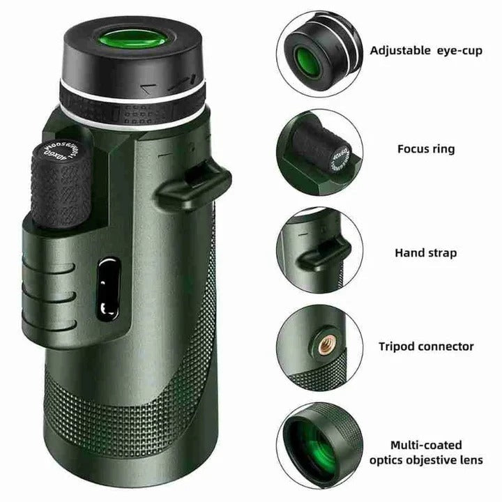 Portable Mini Pocket Telescope for Outdoor Use
