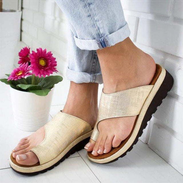 Supportive Arch Sandals for Men and Women with Toe Spacer
