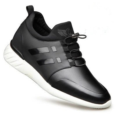 Comfortable Men's Leather Shoes with Arch Support
