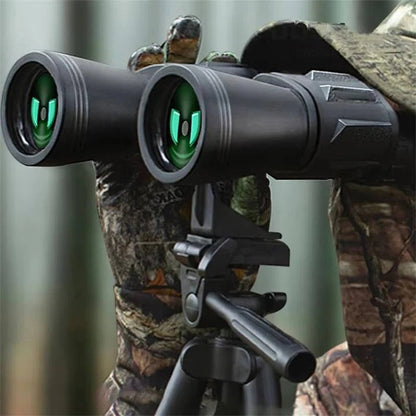 High Power 20x Binoculars with Phone Mount and Clear View