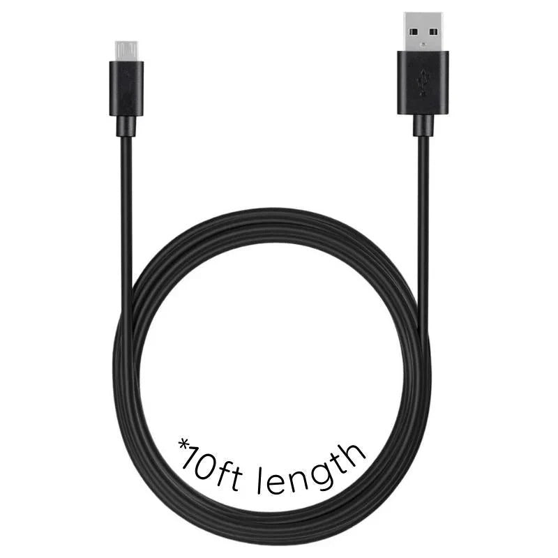 Long 10Ft Extra Large USB Charger Cord