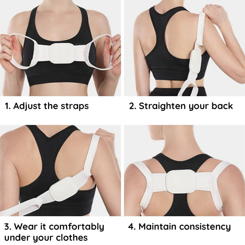 Comfortable Posture Corrector Back Support Strap