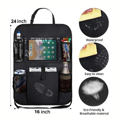 Car Back Seat Storage with Multiple Pockets