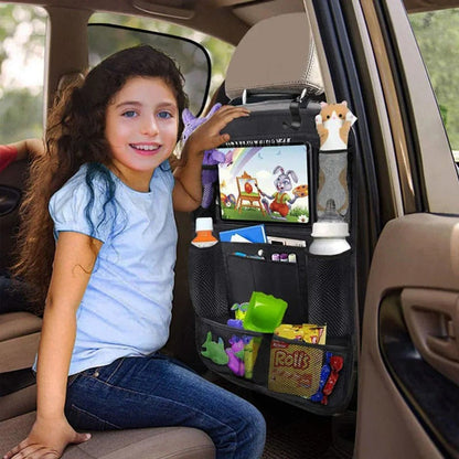 Car Back Seat Storage with Multiple Pockets