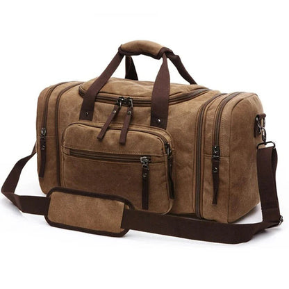 Spacious Cotton Travel Duffel Bag with Extra Room - Ortekor