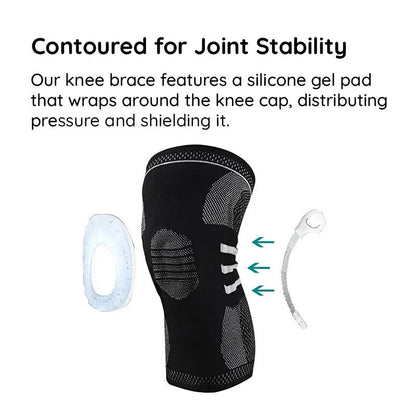 Strong Knee Support Wrap with Stability
