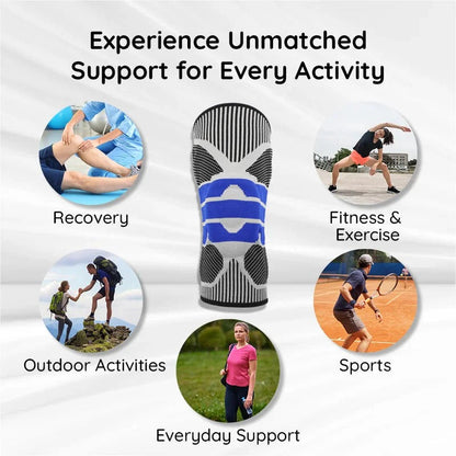 Strong Knee Support Wrap with Stability