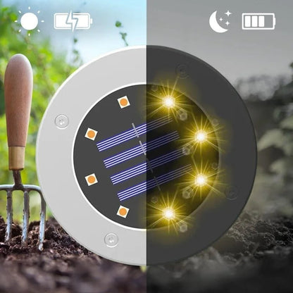Bright Outdoor Solar LED Path Lights