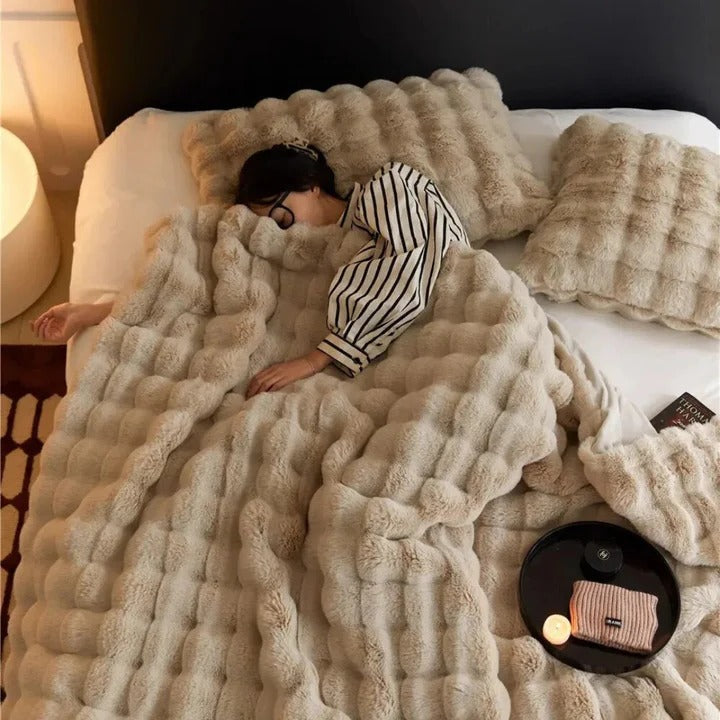 Soft Cozy Throw Blanket Machine Washable
