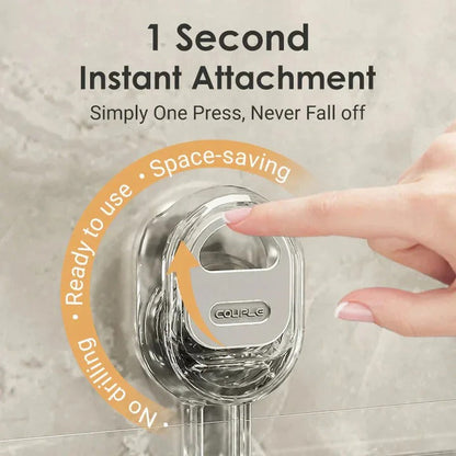 Strong Adhesive Shower Caddy with 11lb Weight Limit
