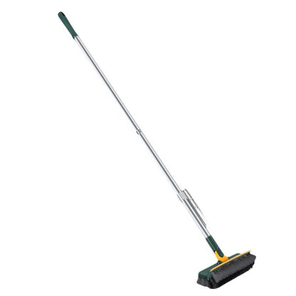 Heavy Duty Floor Cleaning Brush with Scraper