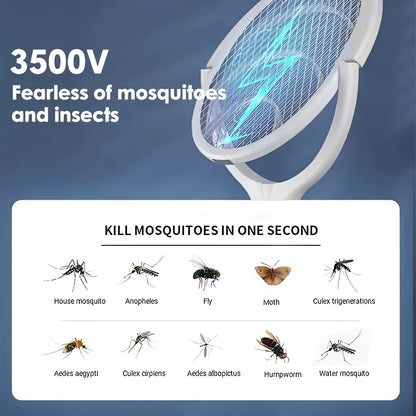 Portable 5-in-1 USB Electric Insect Killer Lamp