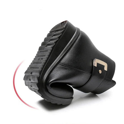Warm Insulated Snow Boots for Women with Grip Soles