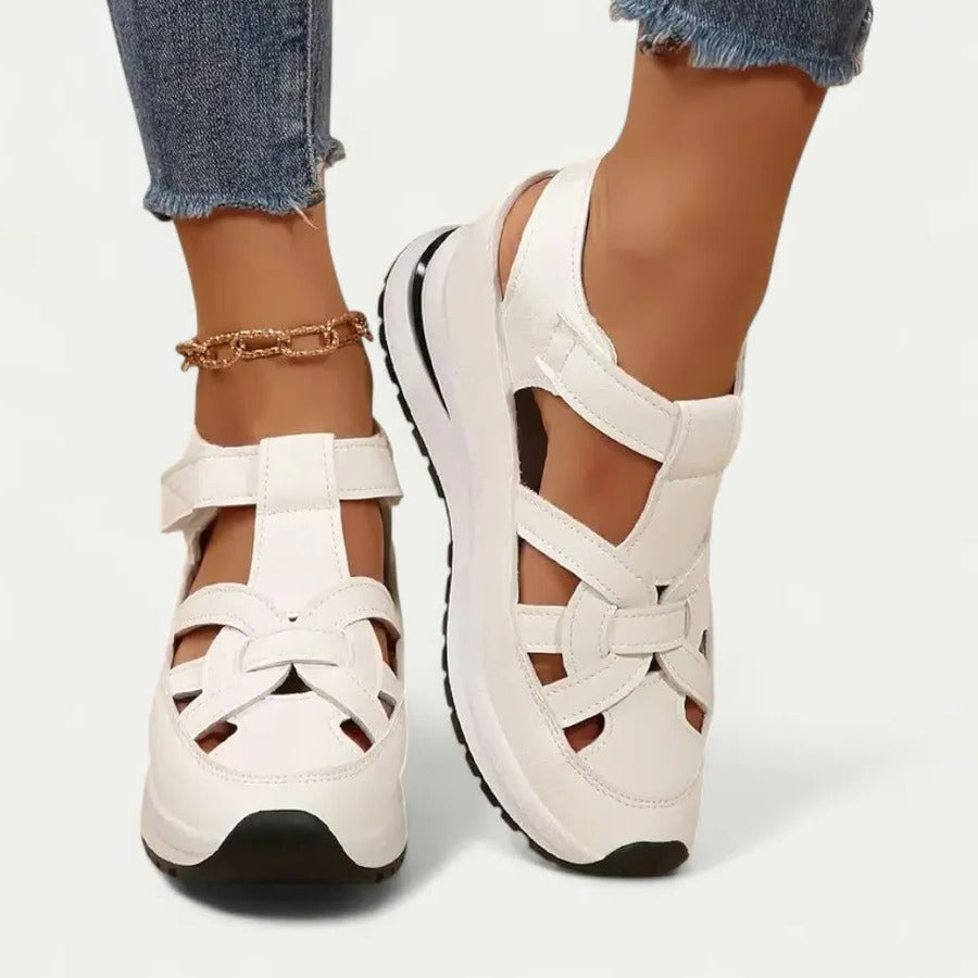 Comfortable Height Boost Walking Sandals for Women - Ortekor