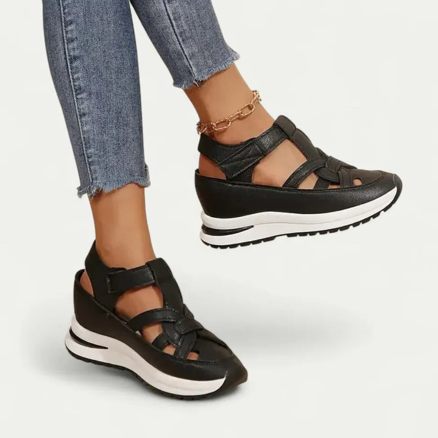 Comfortable Height Boost Walking Sandals for Women
