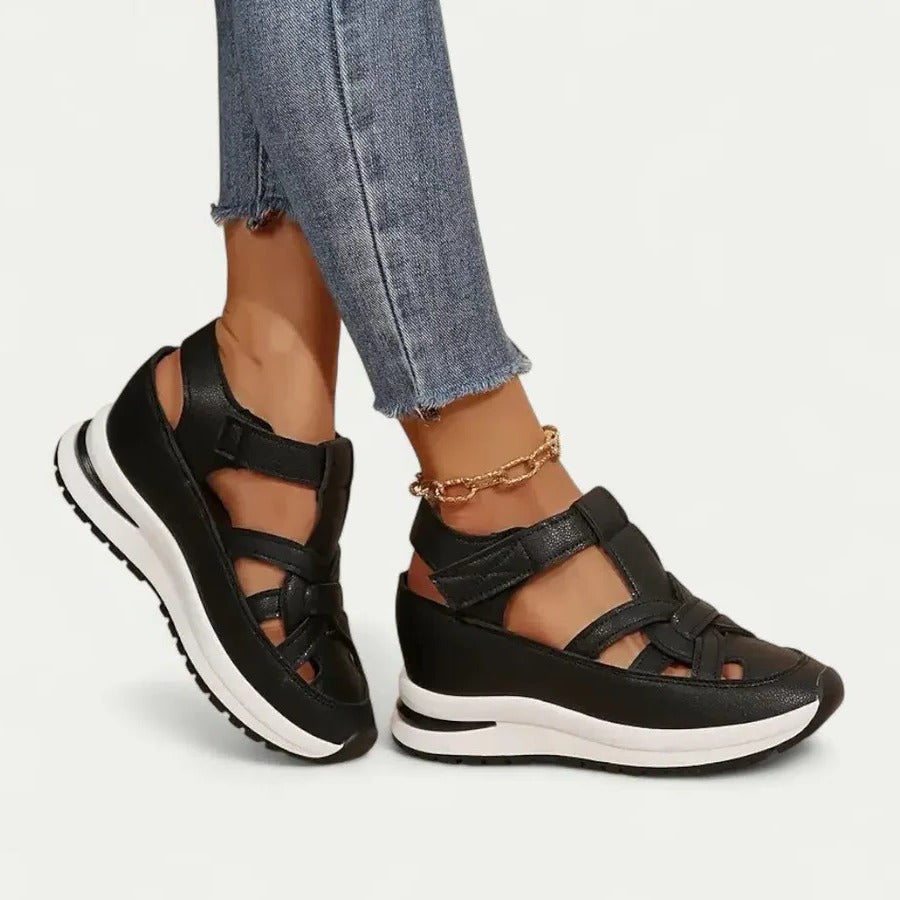 Comfortable Height Boost Walking Sandals for Women