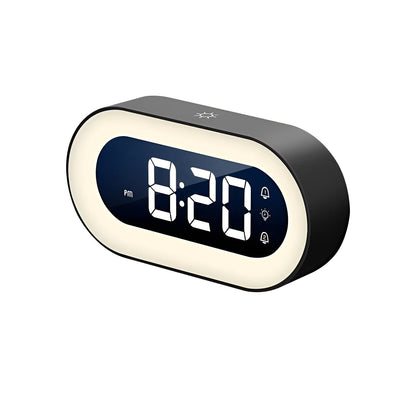 Wake Up Light Alarm Clock with Adjustable Brightness and USB Charger