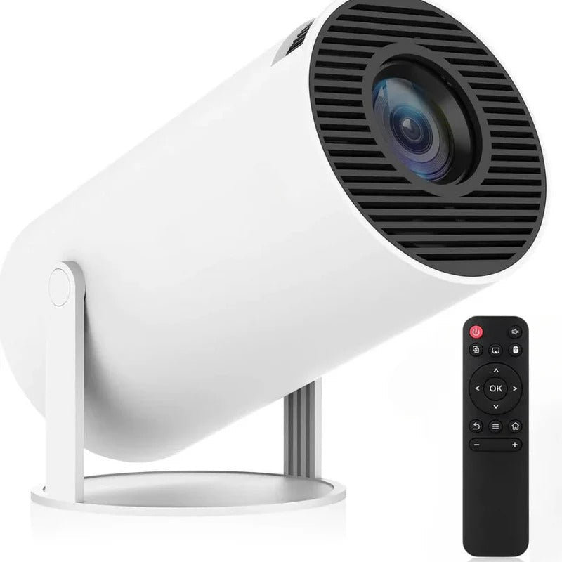 Compact 4K Home Theater Mini Projector with Big Screen - Ortekor