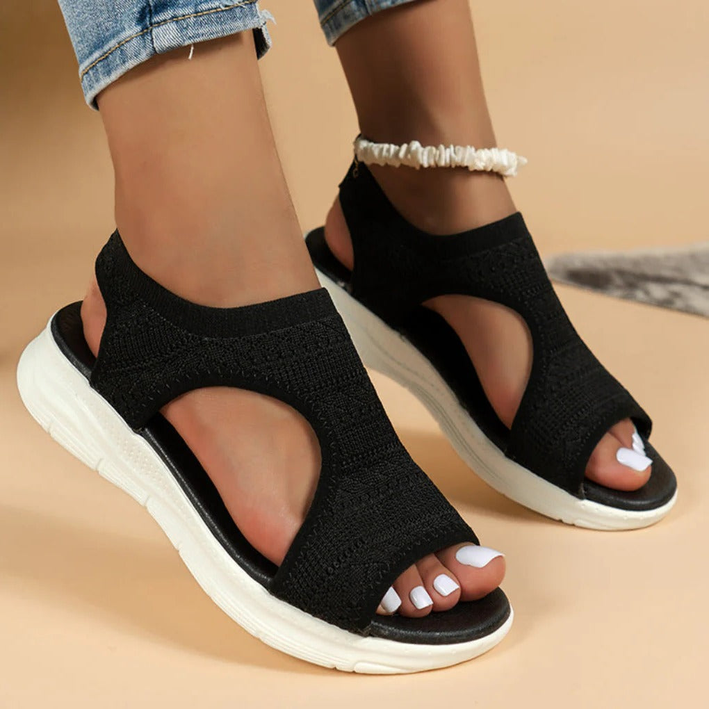 Comfortable Orthopedic Slip-On Sandals with Arch Support - Ortekor