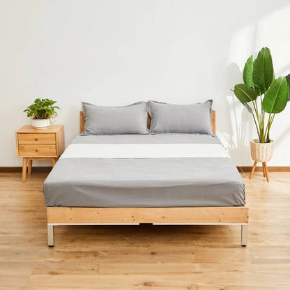 Soft Static-Free Bedding for Comfortable Rest